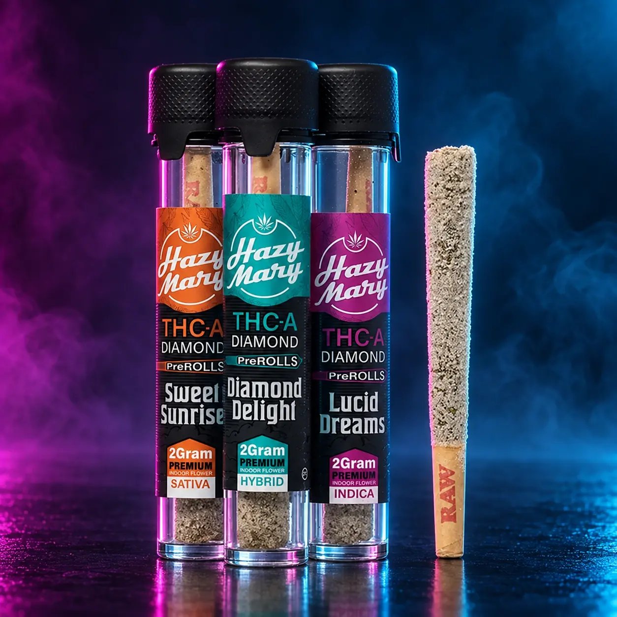 Hazy Mary Diamond Donut Pre Roll [2g] - Hybrid