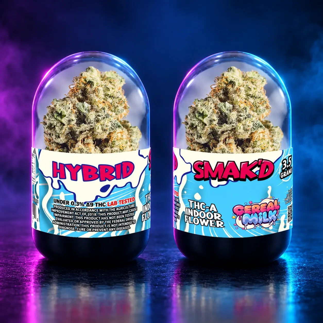 Smak'd thcP Flower [2g Jar] - Indica