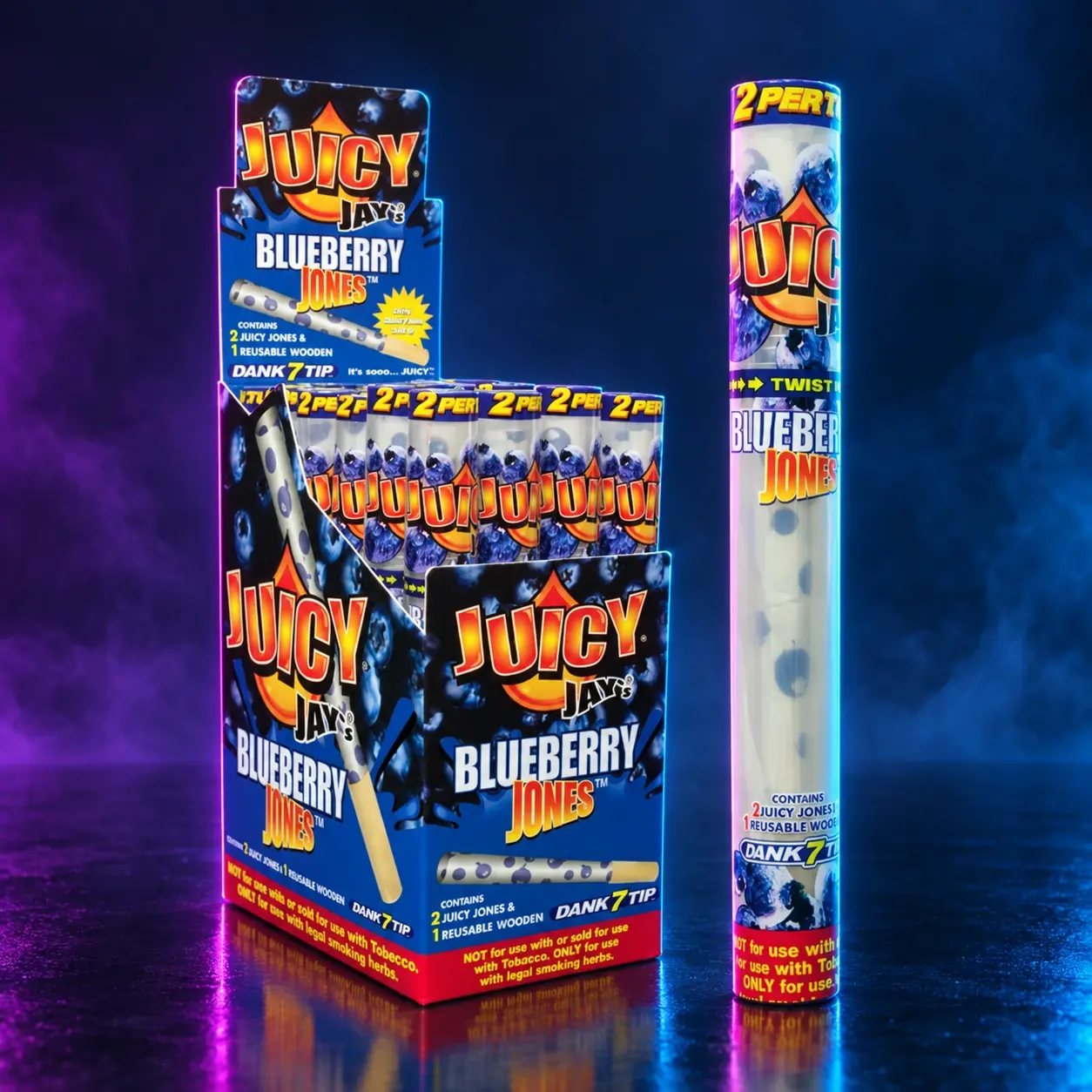 Juicy J Jones Cones [2ok] - Blueberry Jones