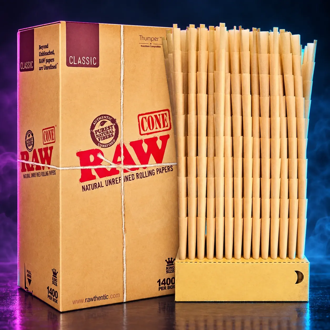 RAW Single Size Cone [20 pack]