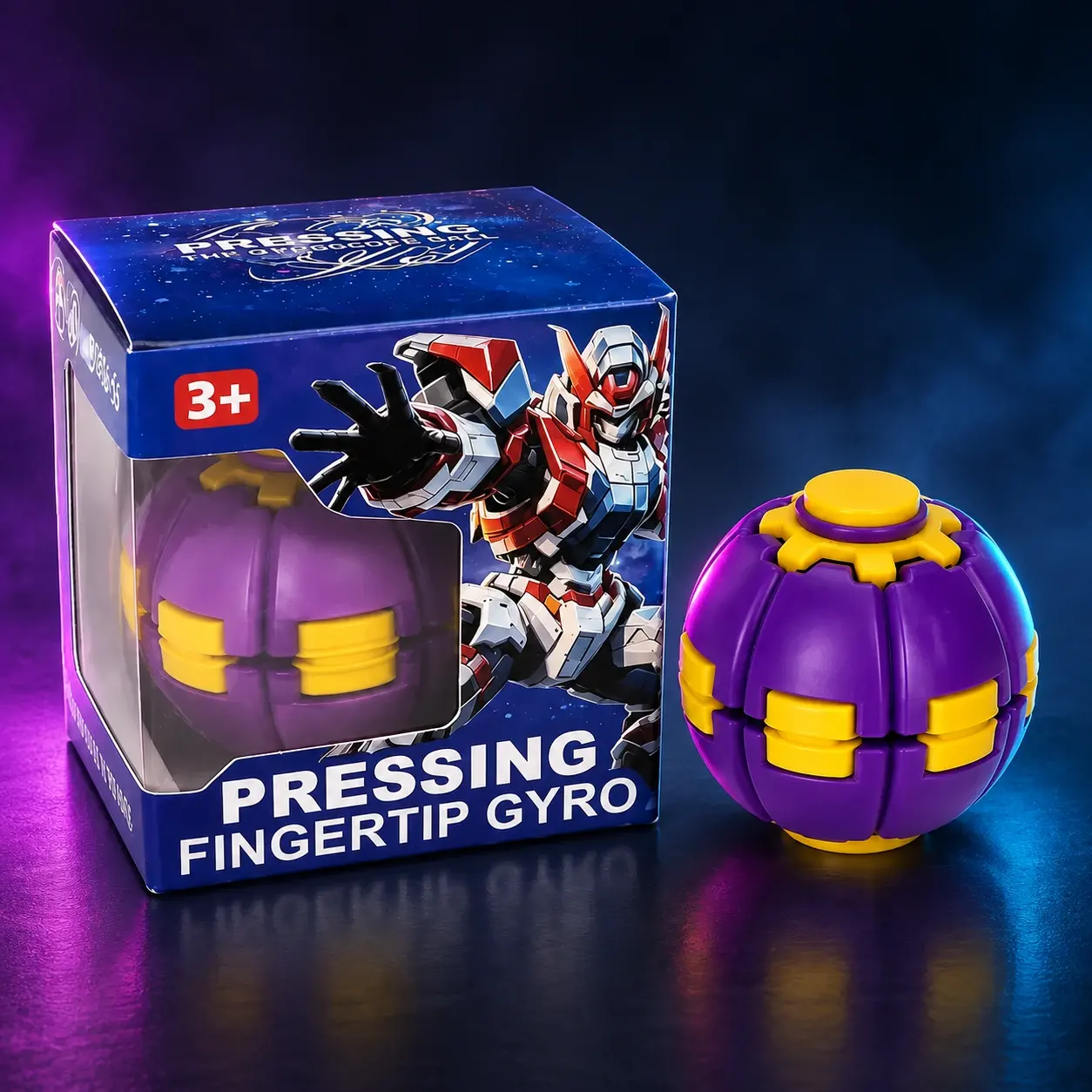 Fidget / Squishies - Press Gyroball