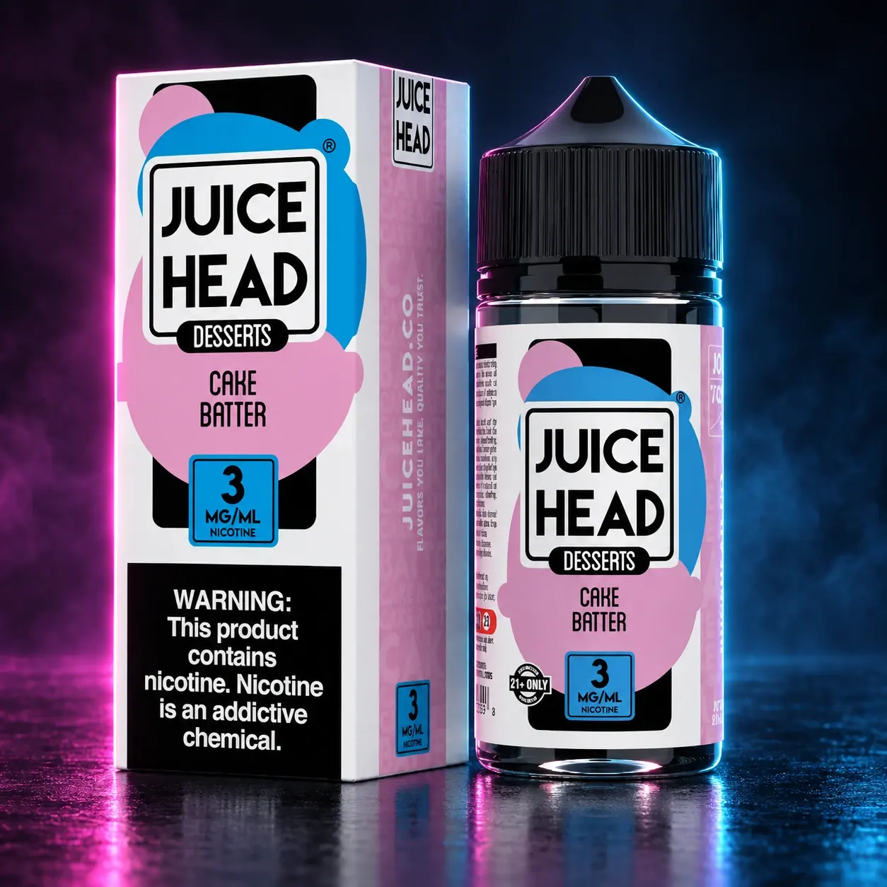 Juice Head Desserts / 100ml - 6mg Cake Batter