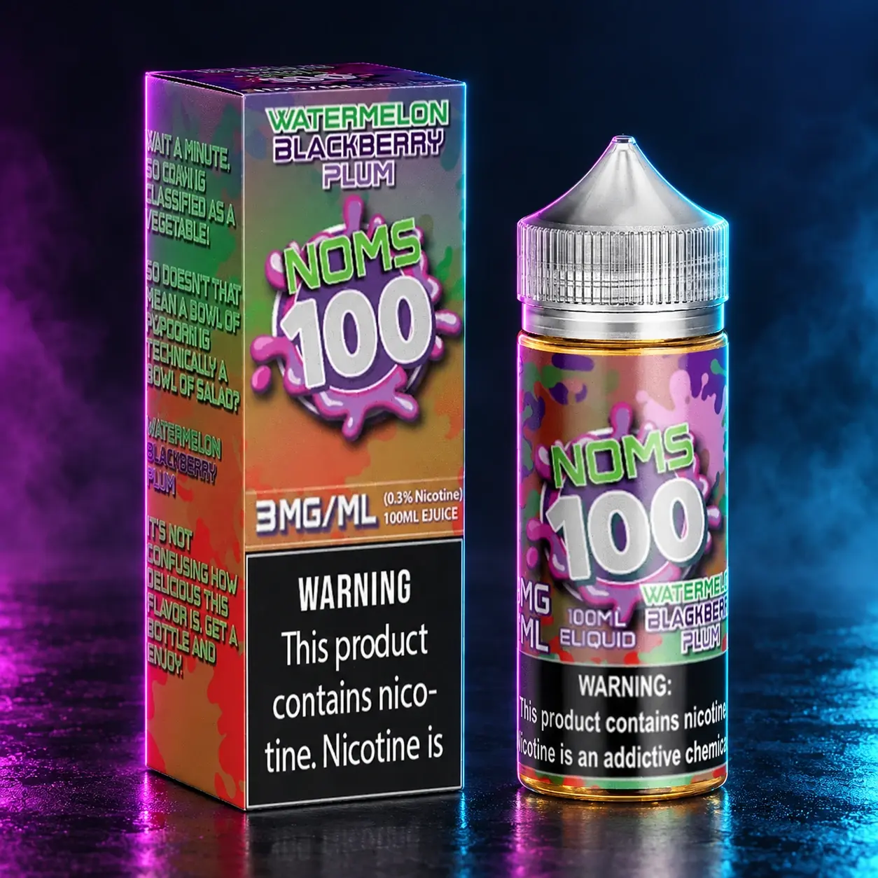 Noms X2 / 120ml - 3mg Watermelon BlackBerry