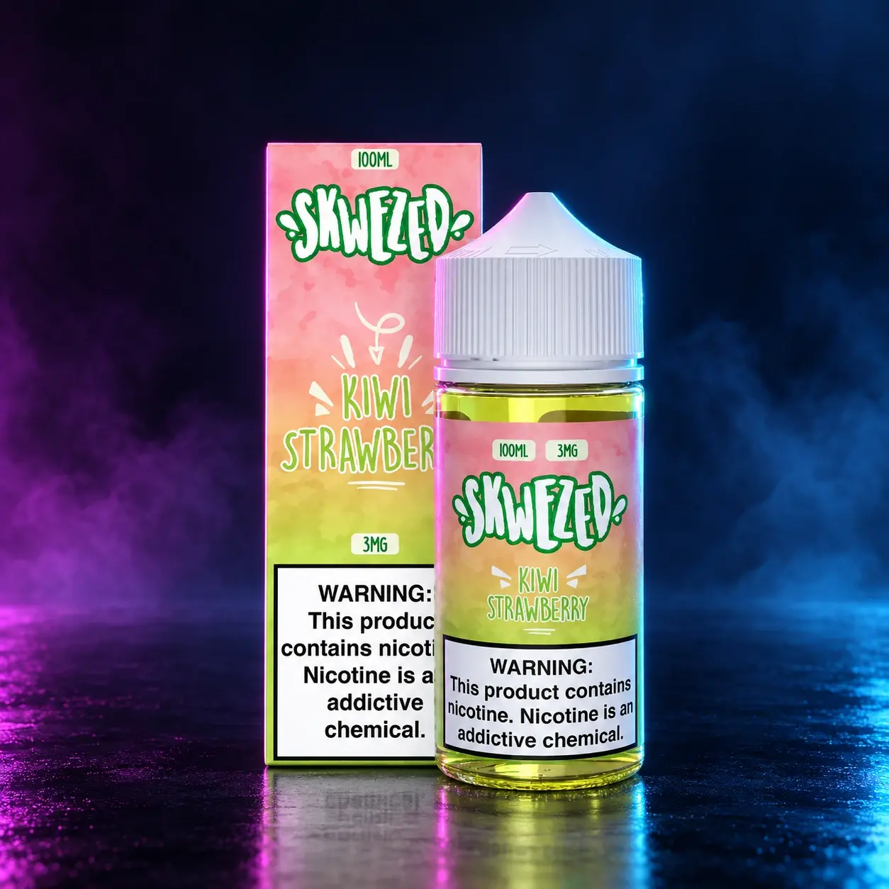 Skwezed / 100ml - 6mg Kiwi Strawberry