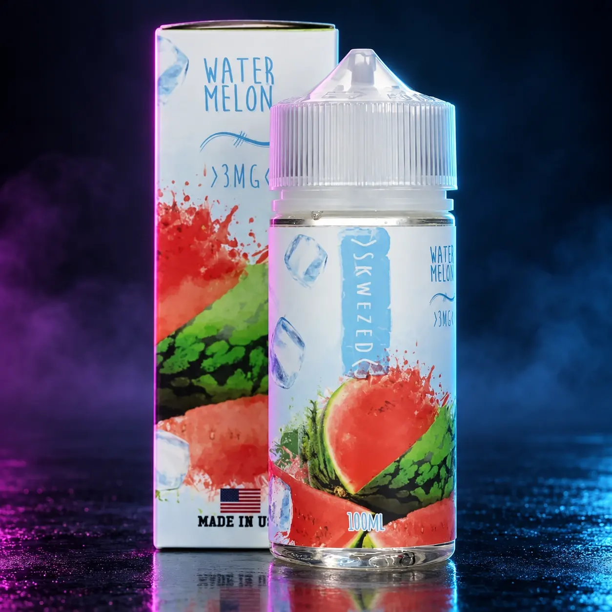 Skwezed ON ICE / 100ml - 3mg Watermelon