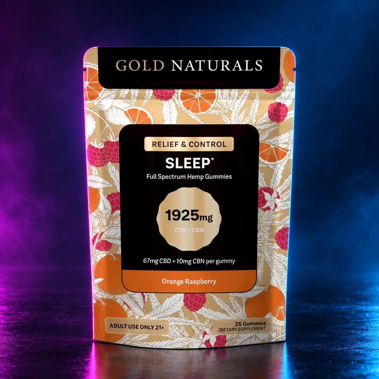 Gold Naturals Wellness Gummies - Sleep