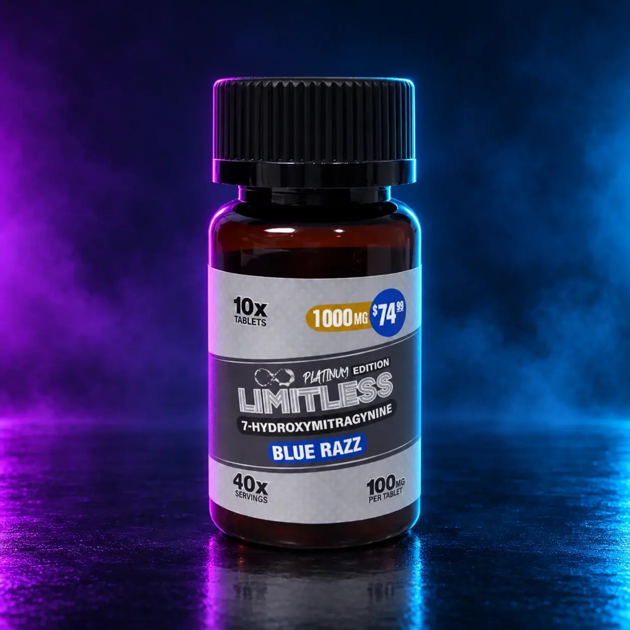 Limitless Hydroxy Platinum (1000MG) - Grape