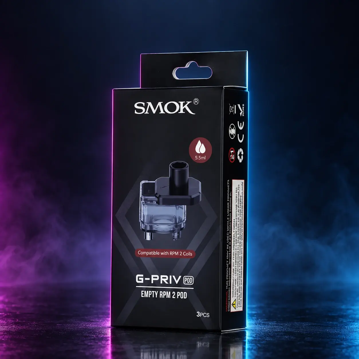 G Priv Pro Empty Pods - RPM 2 Pod