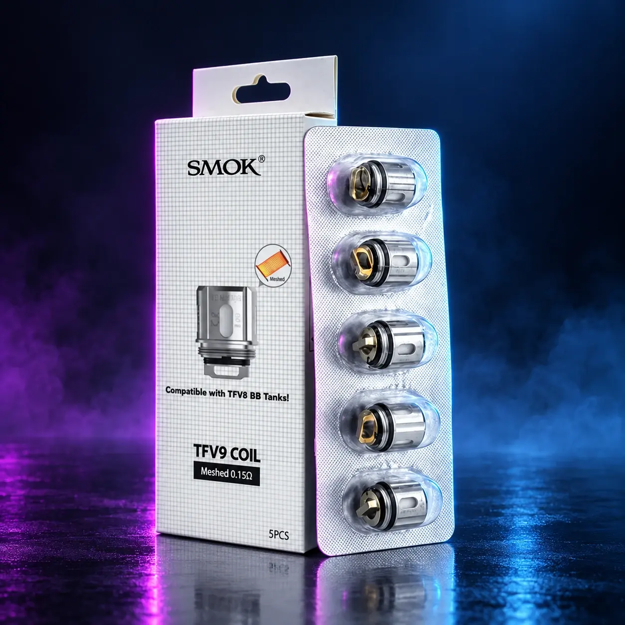 Smok TFV9 Coil - .15 Mesh