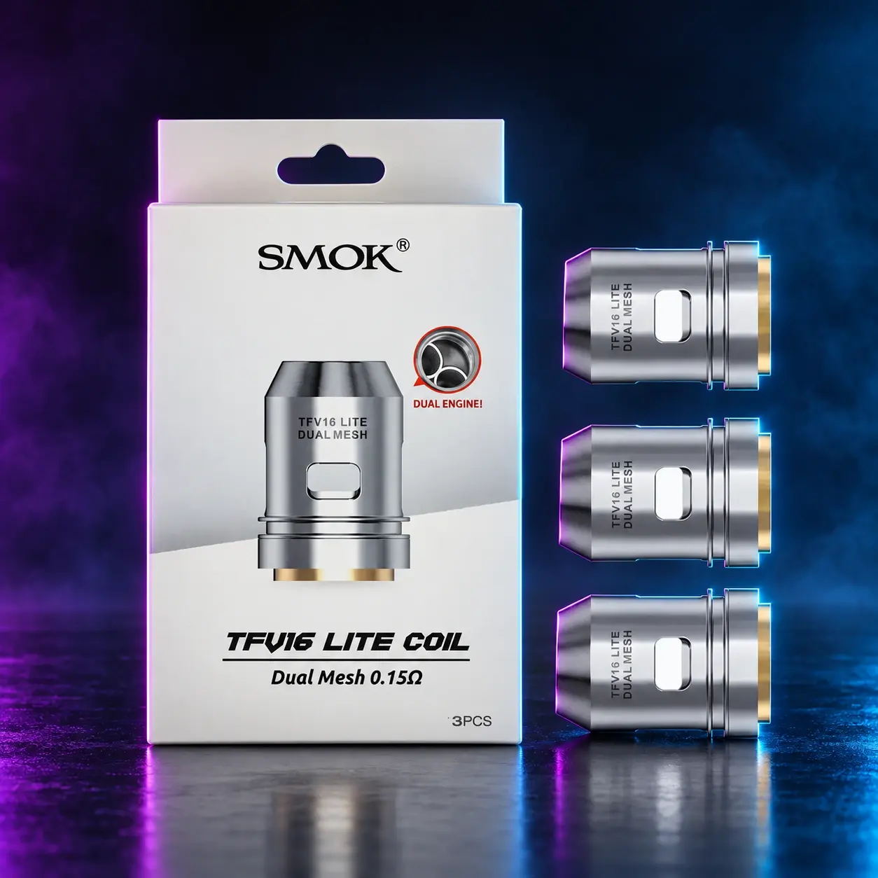 TFV16 Lite Coils - Dual Mesh