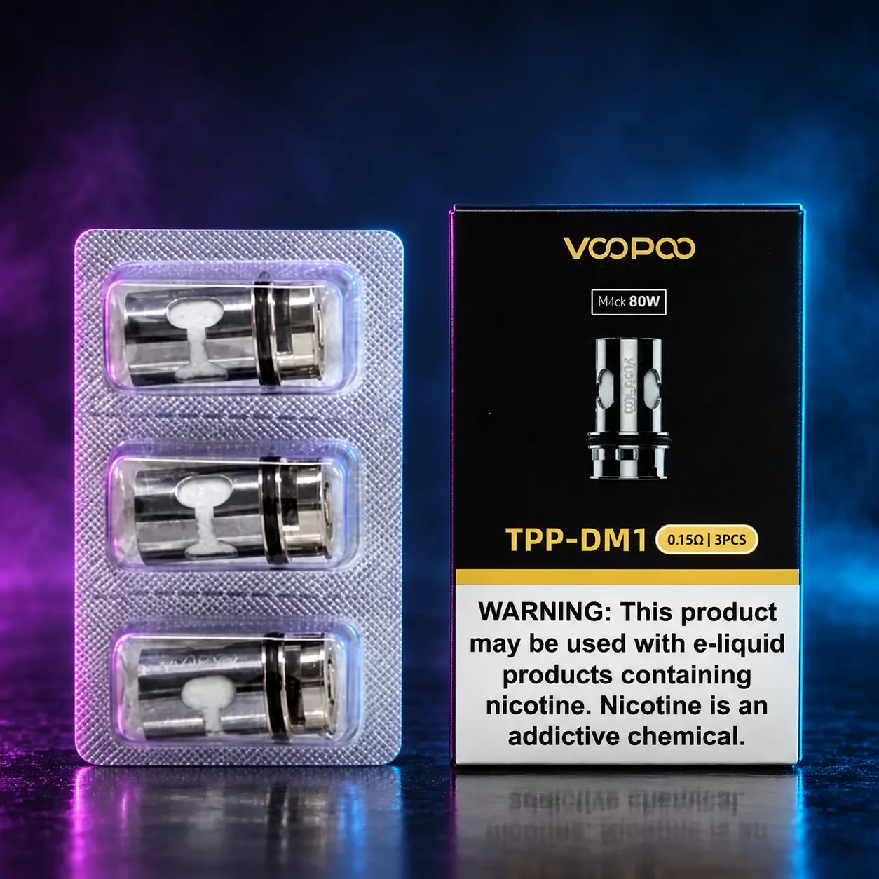 Voopoo TPP Coils - DM1 .15ohm