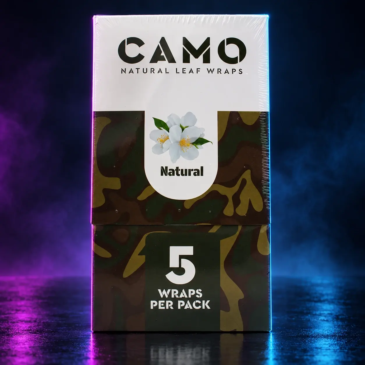 CAMO Natural Leaf Wraps (5 pack)