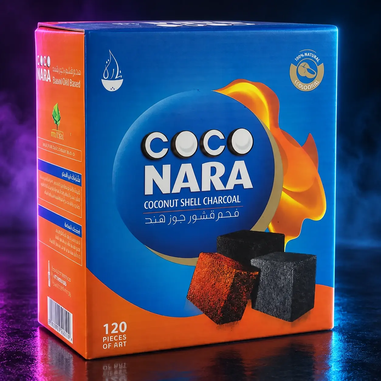 Coco Nara Charcoal - 120pc