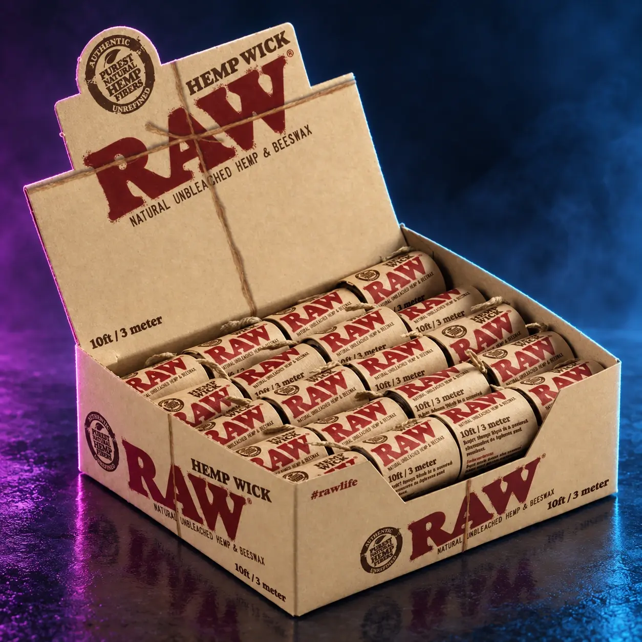 RAW HempWick 10ft