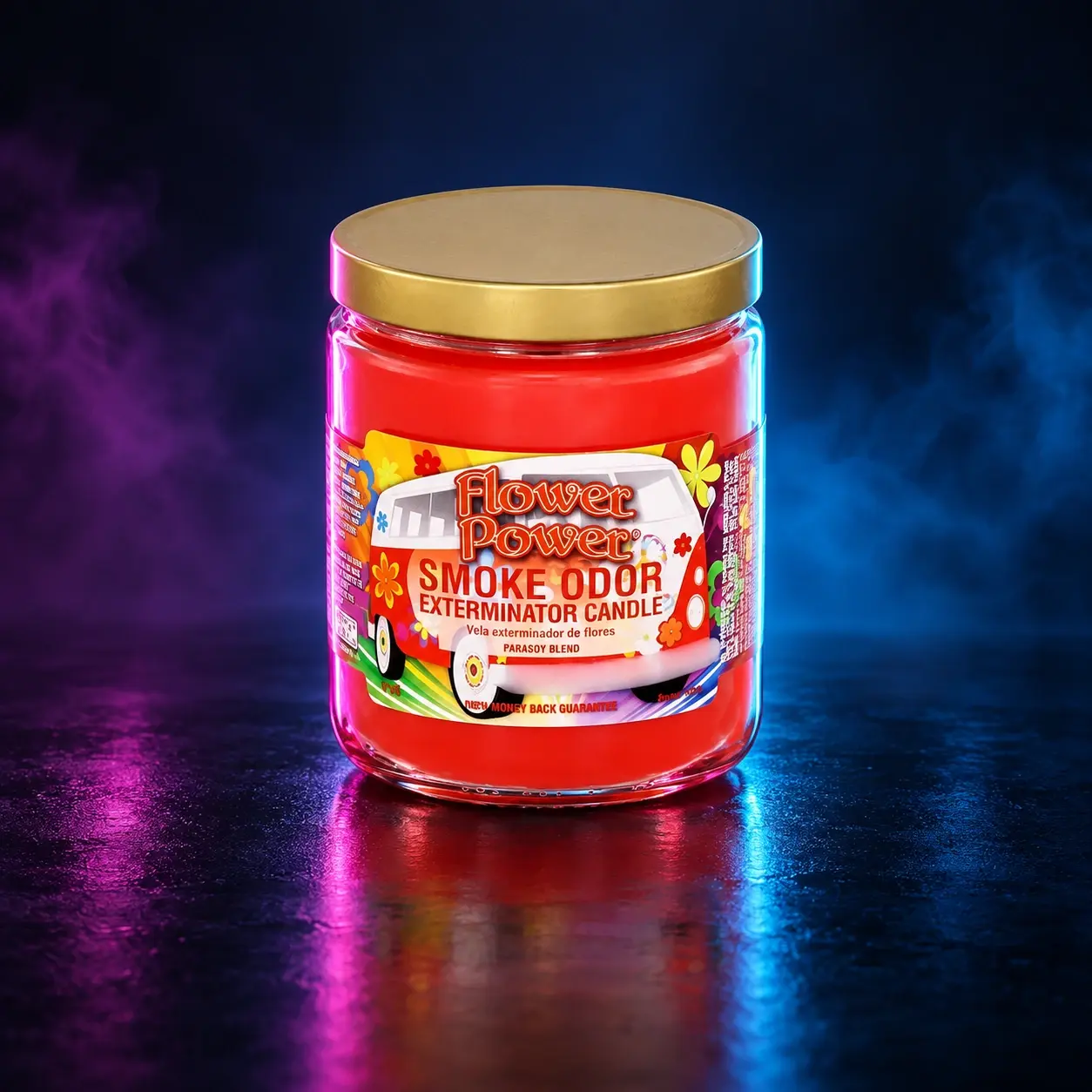 Smoke Odor Candle - Flower Power