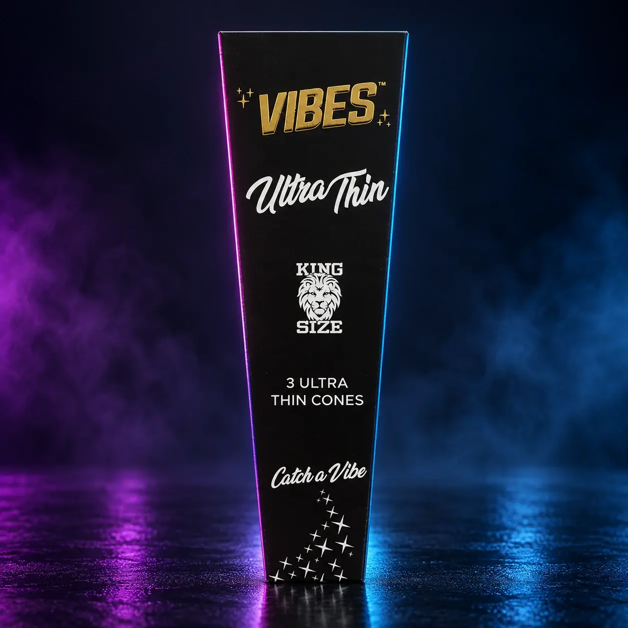 VIBES Pre Rolled Cones - King Size (3 Pk)