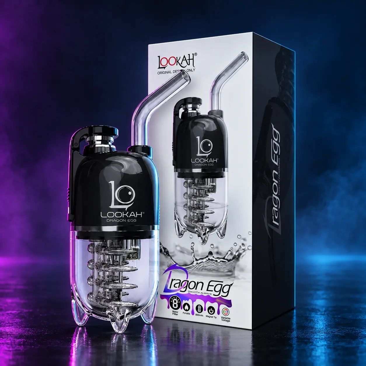 Lookah Dragon Egg Starter Kit - Blue